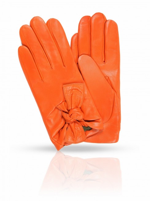 Перчатки Женские 11_HETAIRE/ORANGE